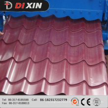 Dx 1100 hoja de techos de azulejos de laminado que forma la máquina